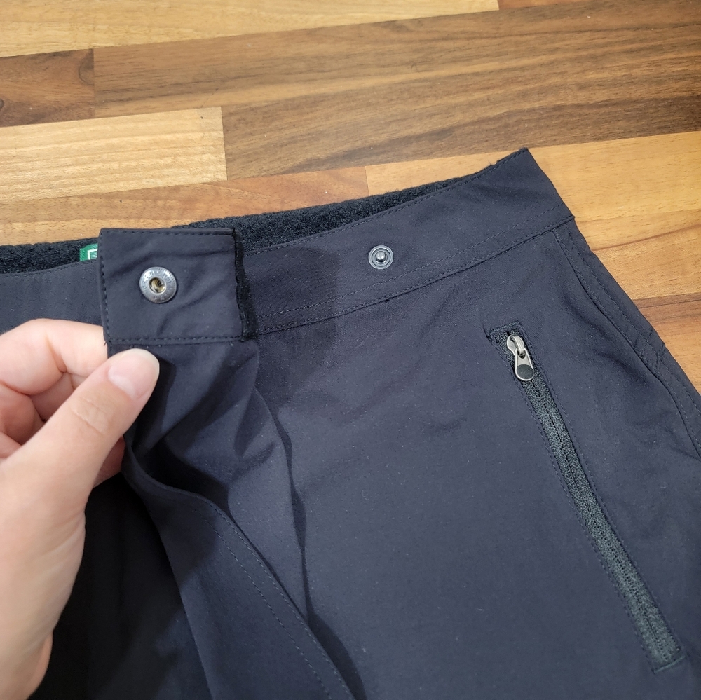 New Misses' LL BEAN Black Skort 12/Reg - Picture 4 of 12